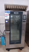 Unox XEVL-2011-E1LS2 Chef Top Mind Maps One 20-Tier Combi Oven, Serial Number 2022E0053483 with Unox