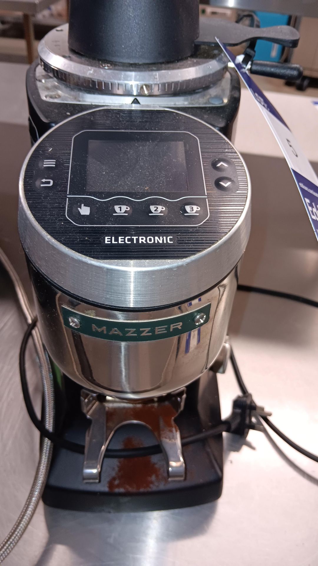 Mazzer Luigi MAJOR V Electronic On-Demand Coffee Grinder, Serial number 2101487 - Image 3 of 4