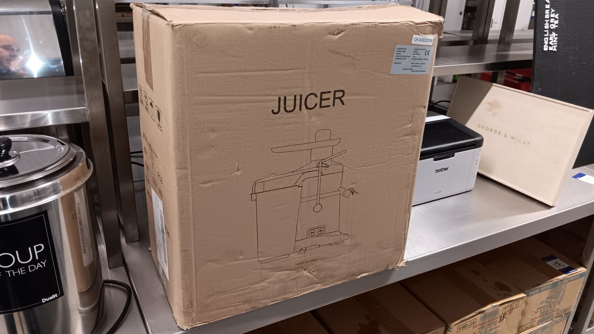 Adexa SM-JC900A counter top juicer, serial number CK21050014 (2021) - Image 6 of 6