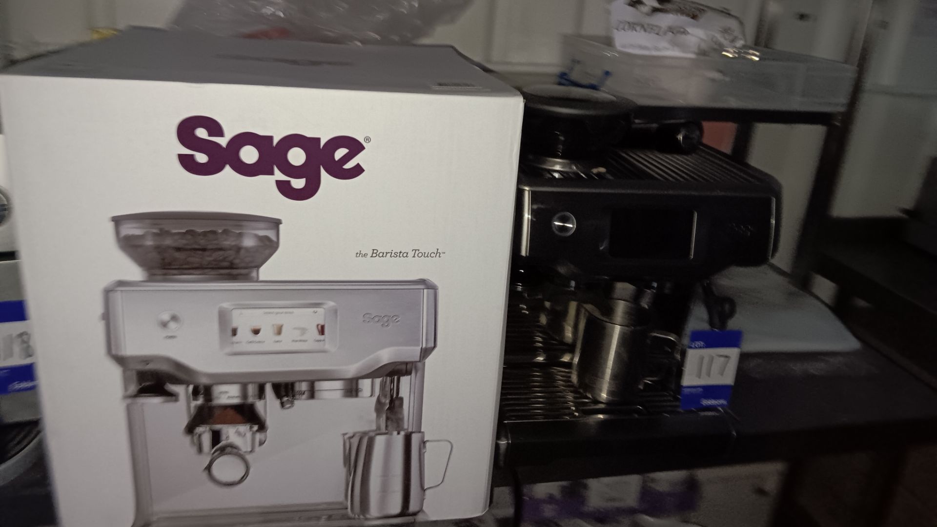 Sage SES880 BSS/C The Barista Touch Espresso Coffee Machine, Serial number A1SKAESA221303170 - Image 6 of 6