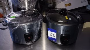 2 x Russell Hobbs 19750 1.8L Rice cooker and steamer’s