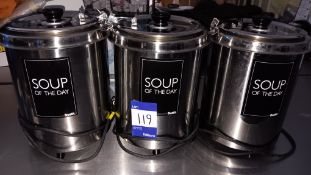 3 x Dualit DSK6 6 Litre hotpot soup kettle’s (2022)