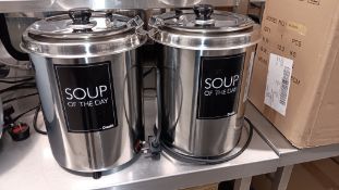 2 x Dualit DSK6 6 Litre hotpot soup kettle’s (2022)