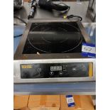 2 x Buffalo table top induction hobs