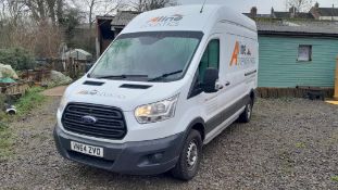 Ford Transit 350L 100PS hi Roof VanRegistration Number VN64 ZVD56,348 miles recordedminor bodywork