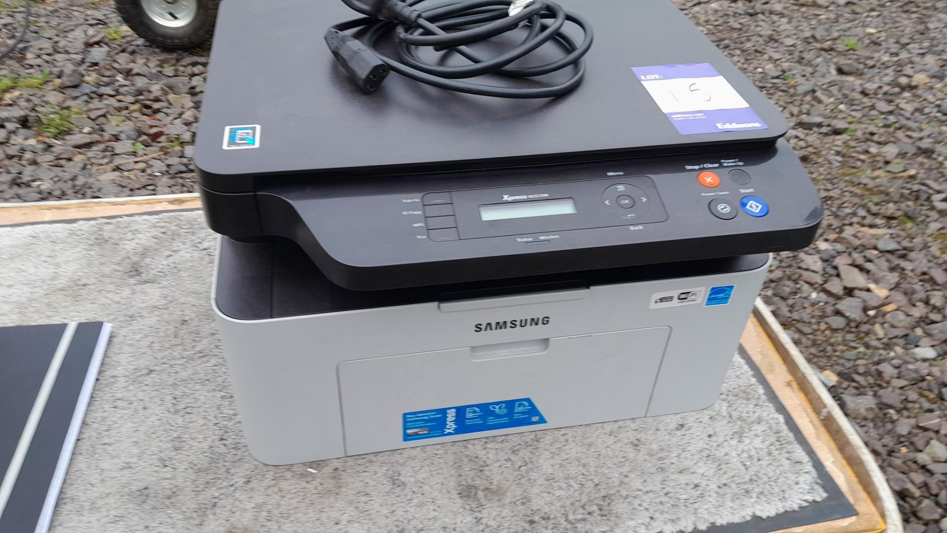 Samsung Xpress M2070W mulitfunction laster printer/scanner - Image 2 of 2