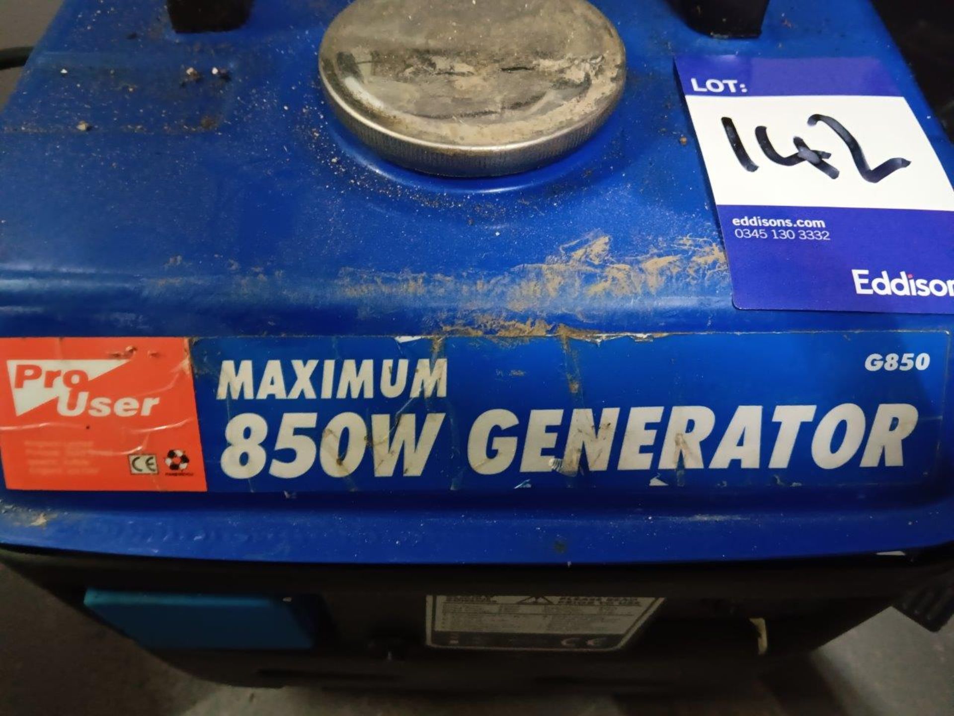 PRO USER G850 Maximum 850W Petrol Generator - Image 2 of 3