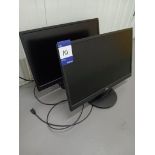 2 AOC M2470SWH 24in monitors