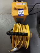 3.3Kva Transformer and 50m 110v Cable Reel