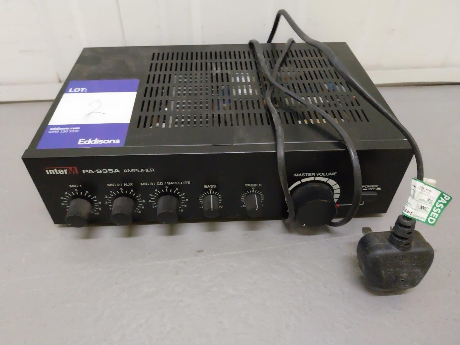 INTER M PA935A Amplifier