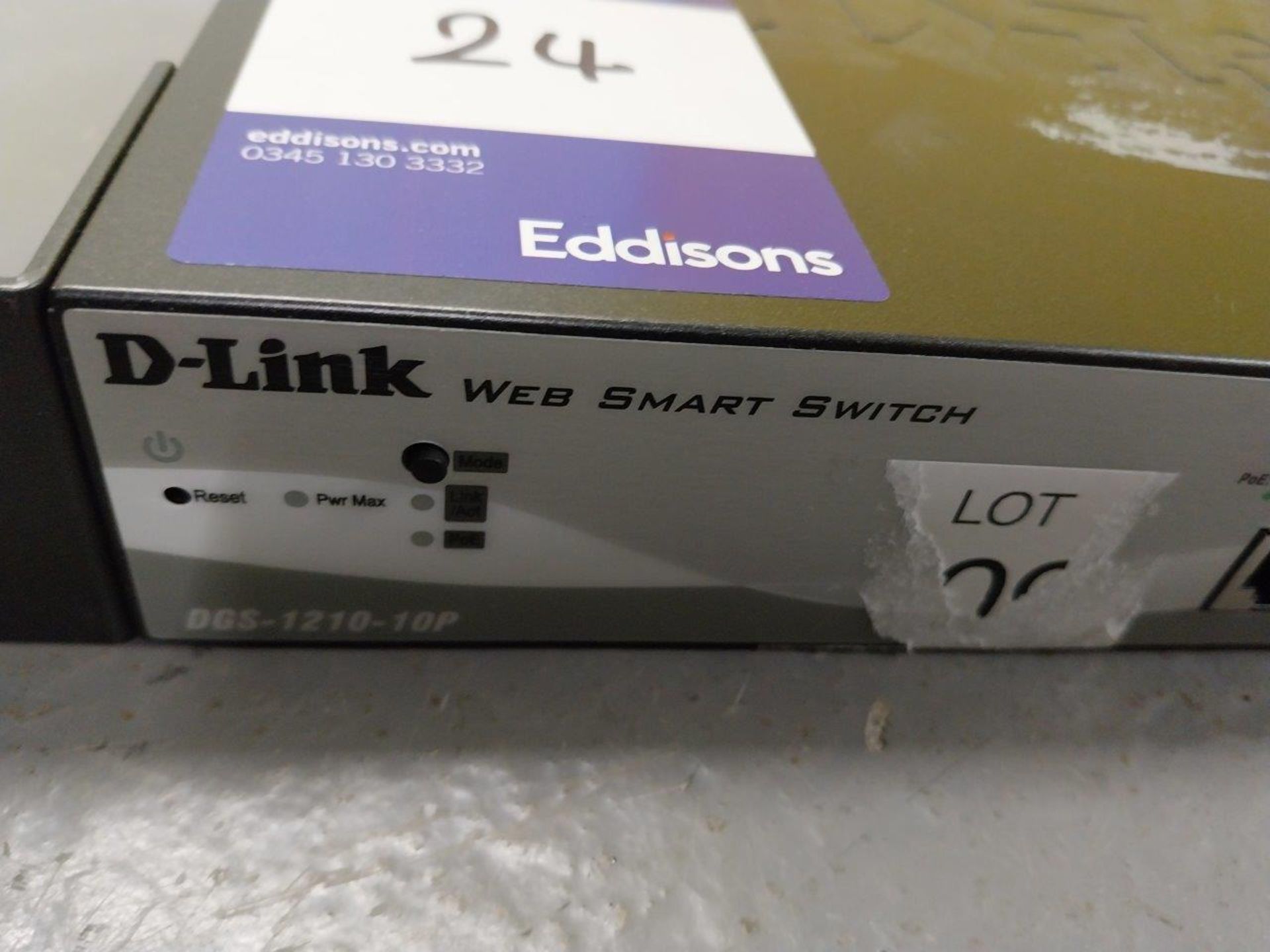 D-LINK DGS-1210-10P Web Smart Switch - Image 2 of 3