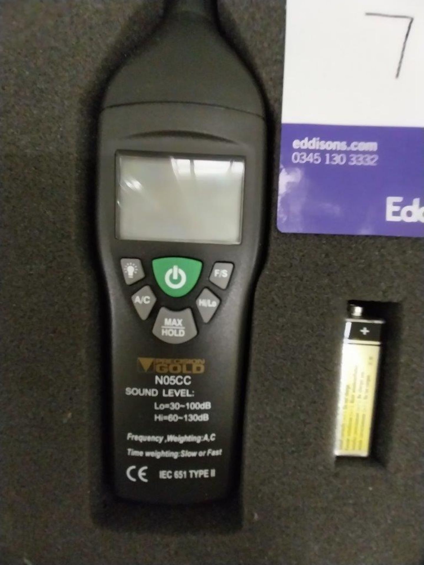 PRECISION GOLD N05CC Sound Level Detector - Image 3 of 3