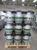 18x Stainless Steel Firkins