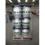 18x Stainless Steel Firkins