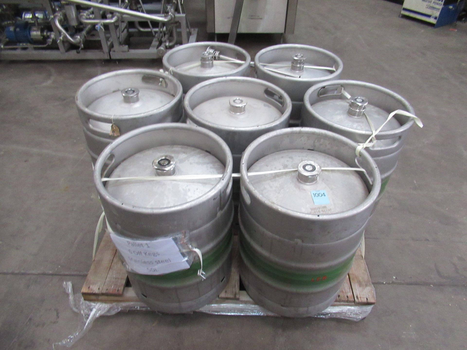 6x Stainless Steel 50L Kegs - Image 2 of 5