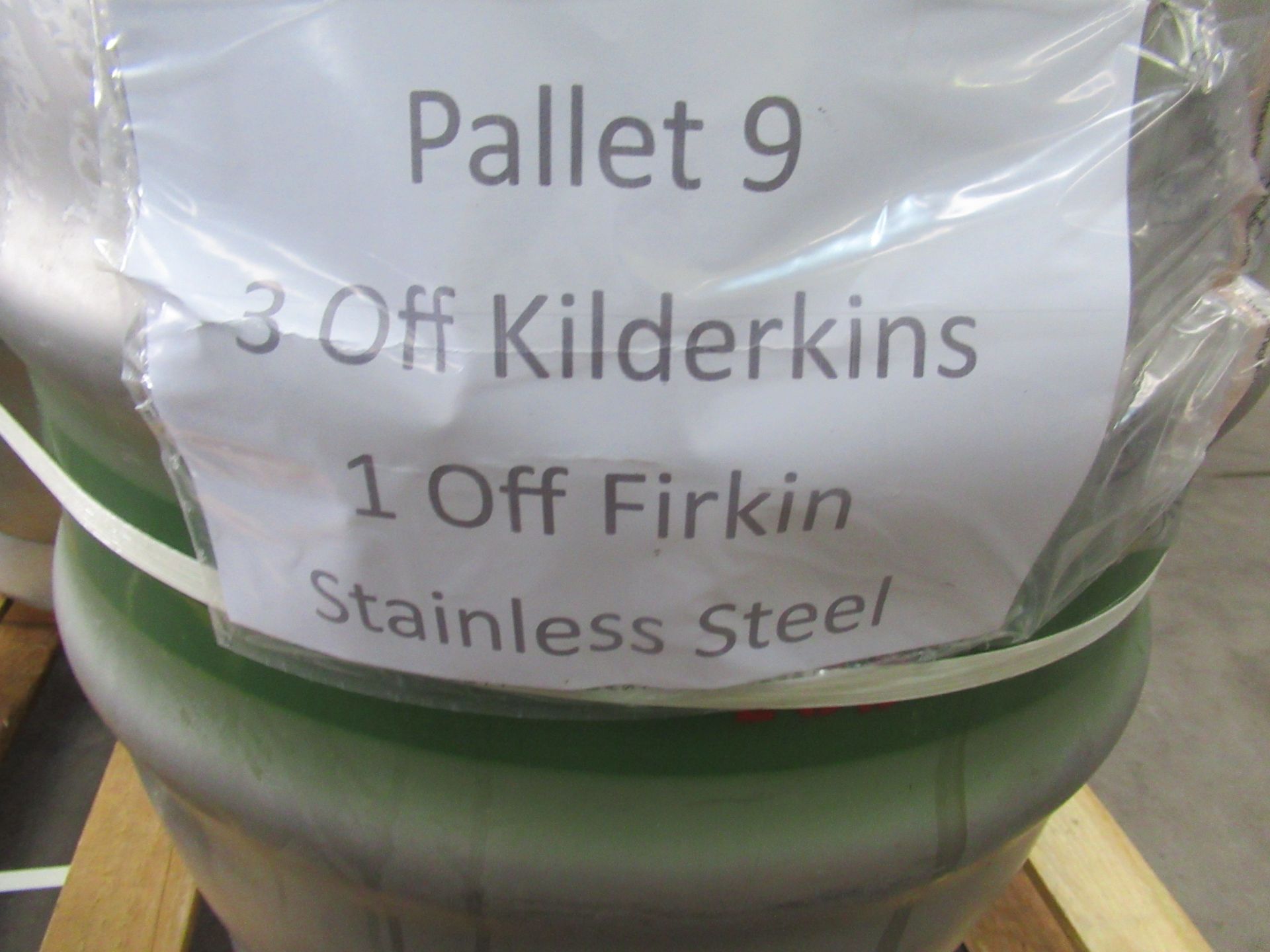 3x Stainless Steel Kilderkins and 1x Stainless Steel Firkin - Image 3 of 4