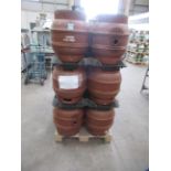 18x Plastic Firkins