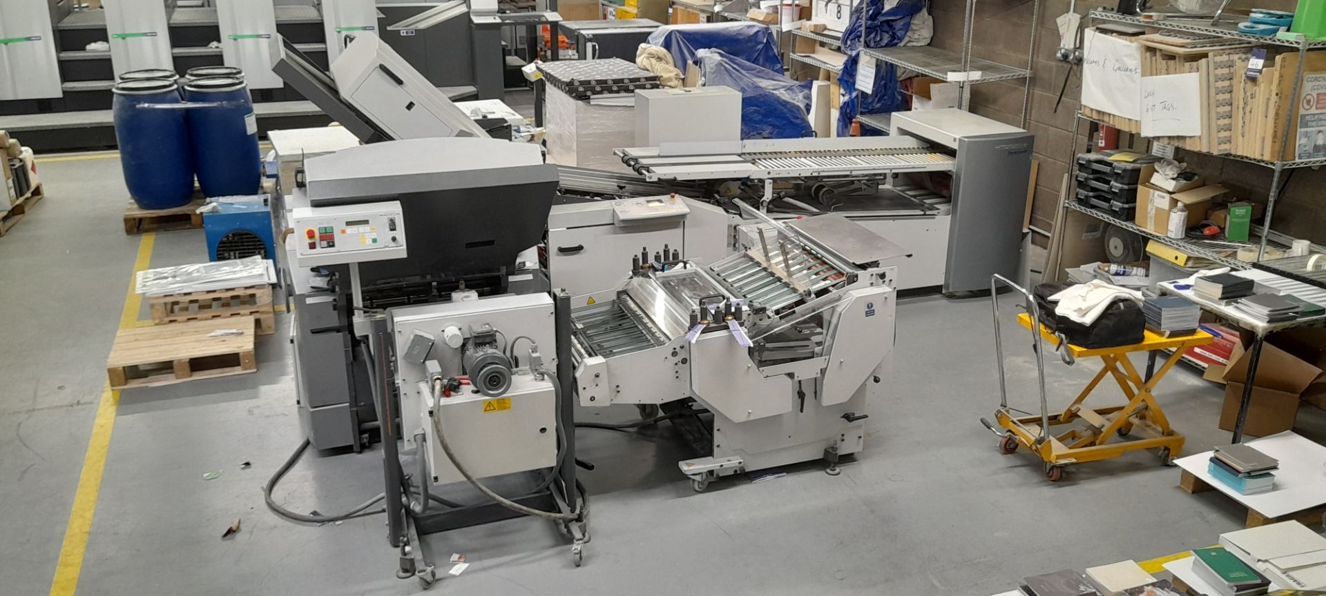 Heidelberg Stahl folder with VSA-66 stacker unit, Serial number FHDDAO-00370 (2005) Product No. - Image 2 of 19