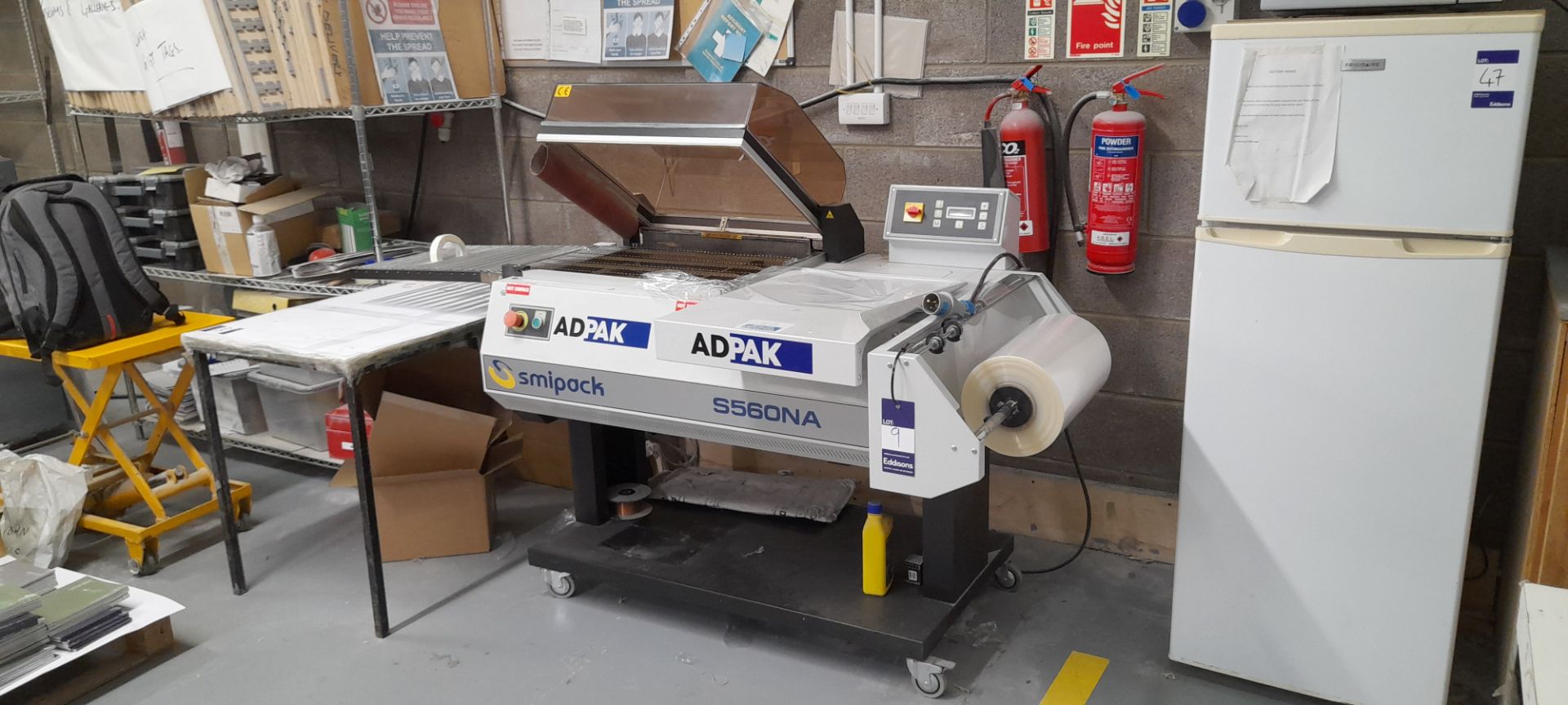 Adpak Smipack S560NA heat sealer, Serial number 10400 (2014). To be disconnected by a qualified - Image 5 of 6