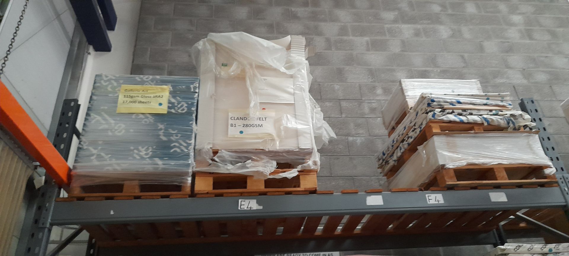 Large quantity of paper stock to racking - Image 13 of 13