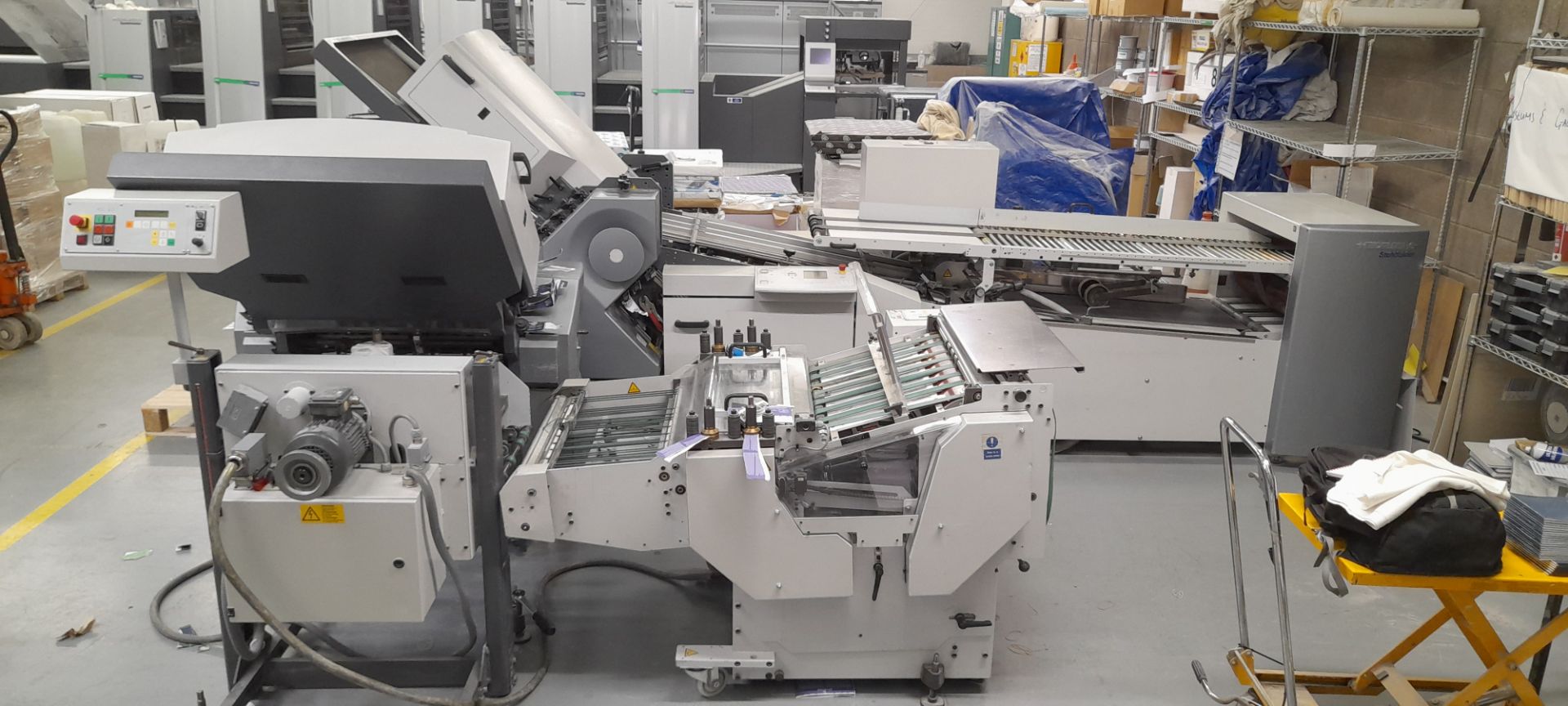 Heidelberg Stahl folder with VSA-66 stacker unit, Serial number FHDDAO-00370 (2005) Product No. - Image 3 of 19