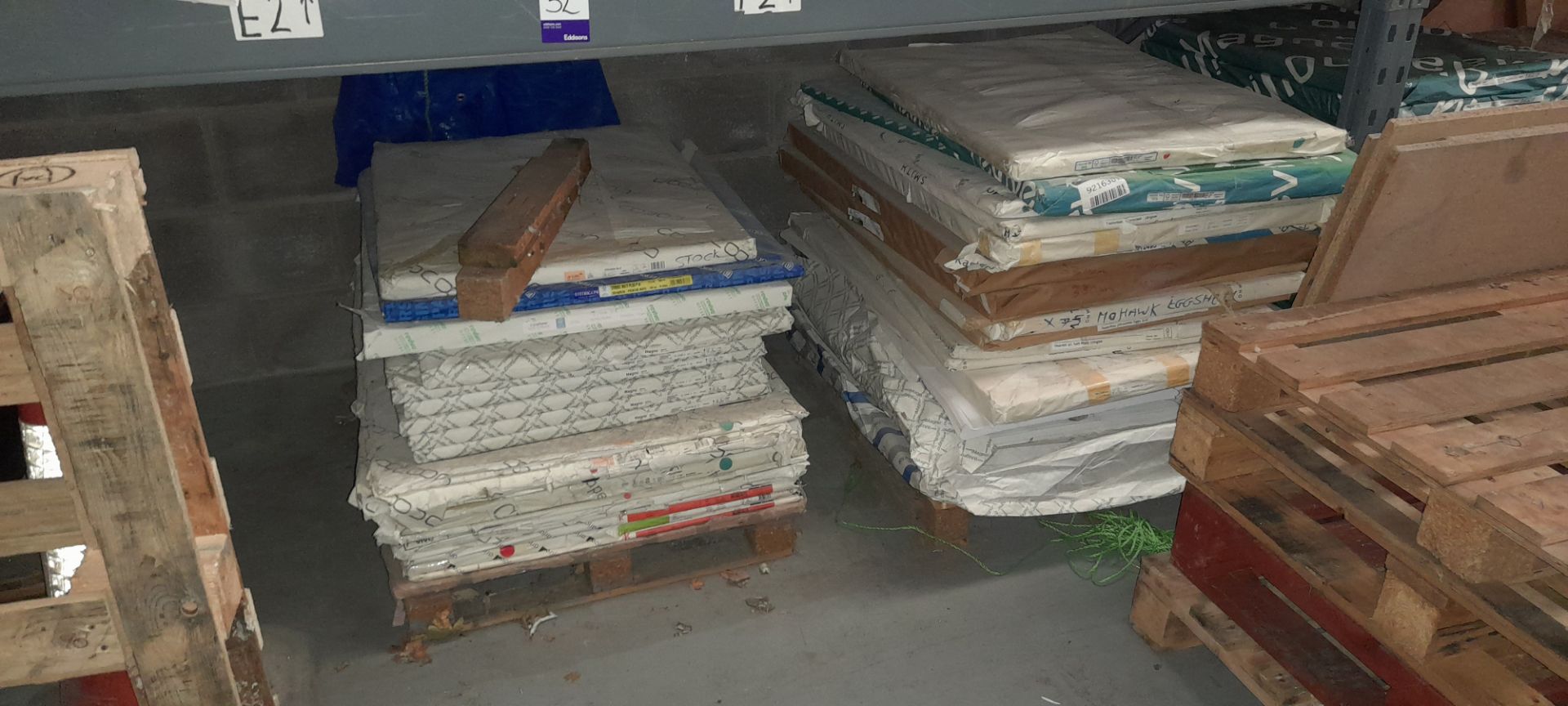 Large quantity of paper stock to racking - Image 3 of 13