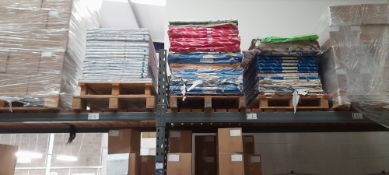 Three part pallets of various paper