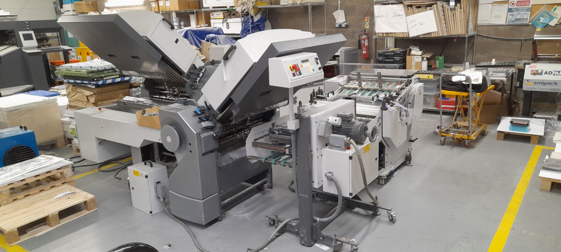 Heidelberg Stahl folder with VSA-66 stacker unit, Serial number FHDDAO-00370 (2005) Product No. - Image 7 of 19