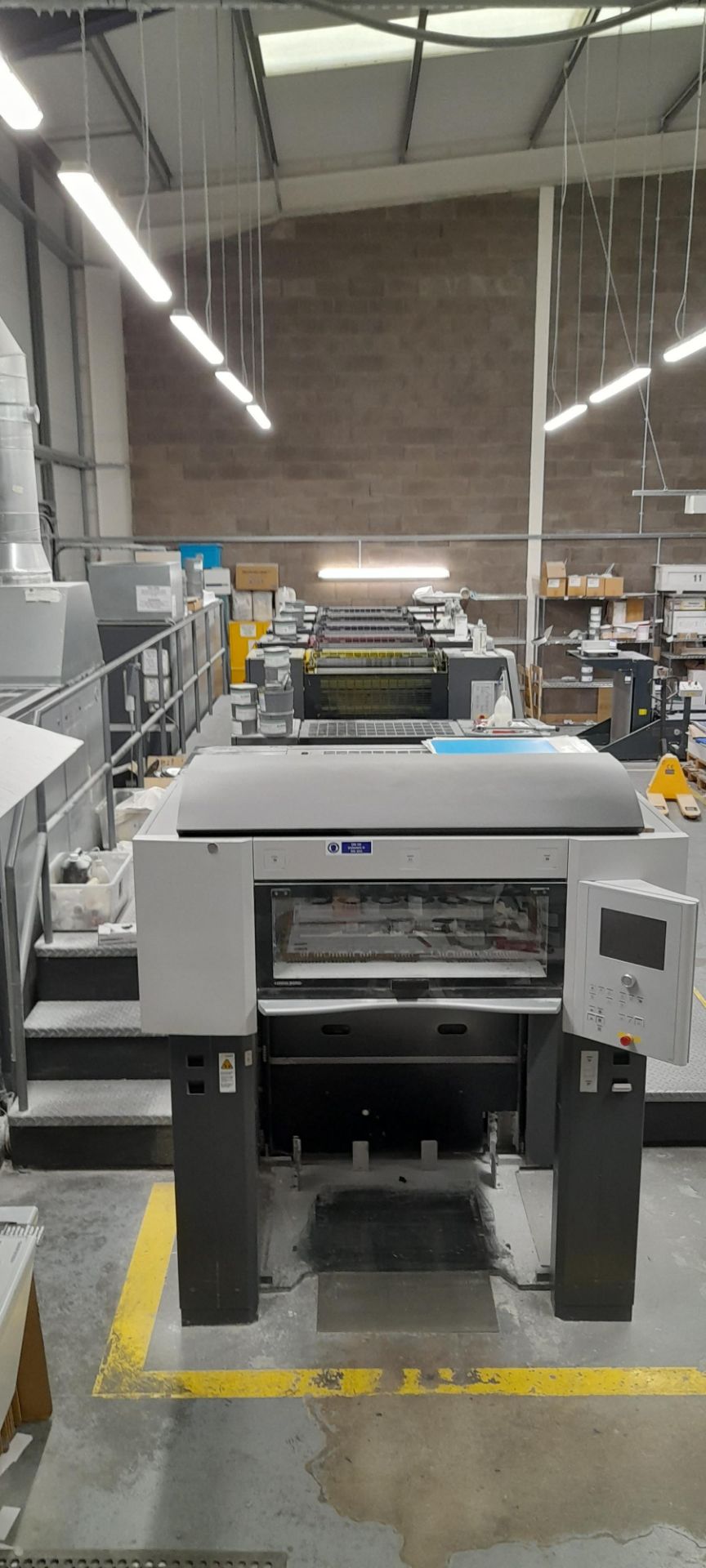 Heidelberg Speedmaster XL75-5+L-C five colour & coating unit, Oversized B2 lithographic printing pre - Image 13 of 46