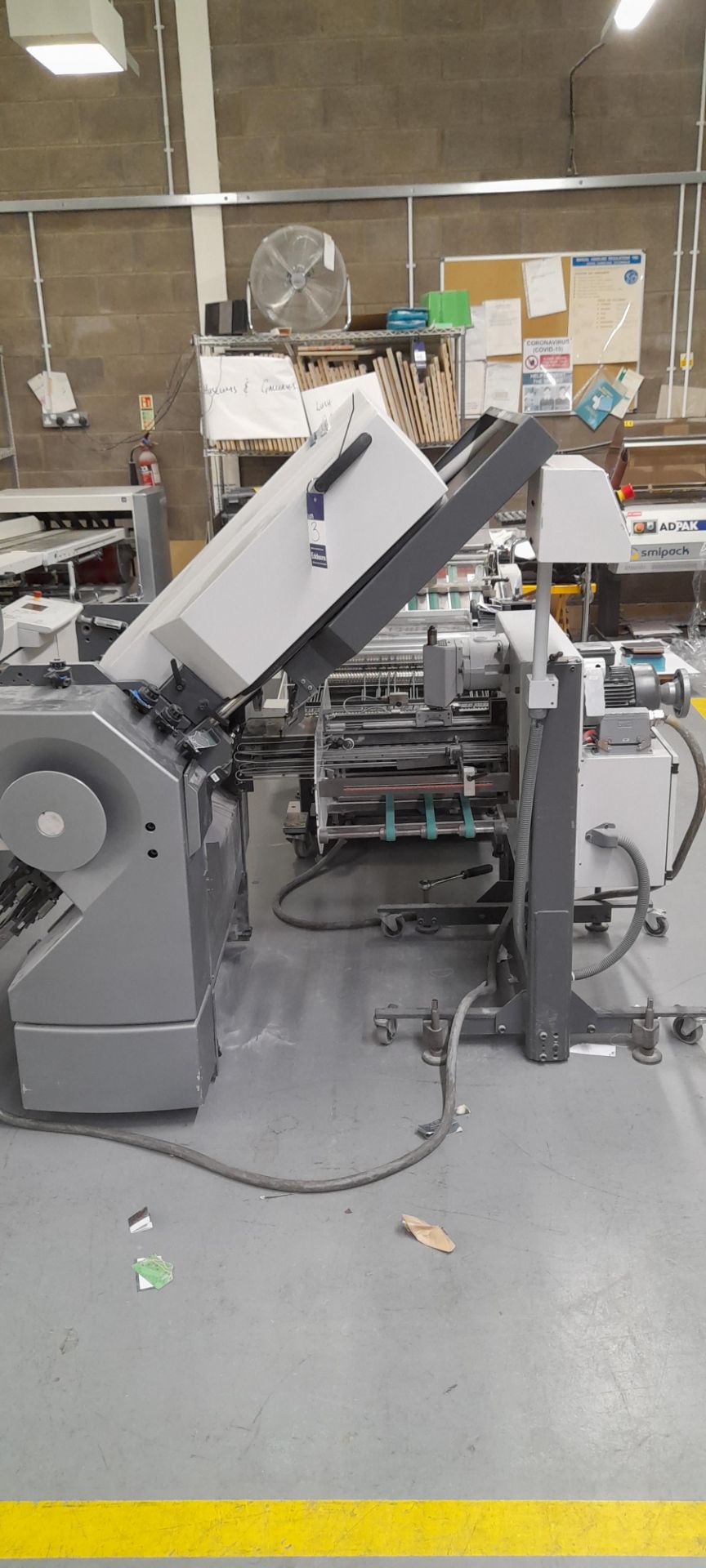 Heidelberg Stahl folder with VSA-66 stacker unit, Serial number FHDDAO-00370 (2005) Product No. - Image 6 of 19