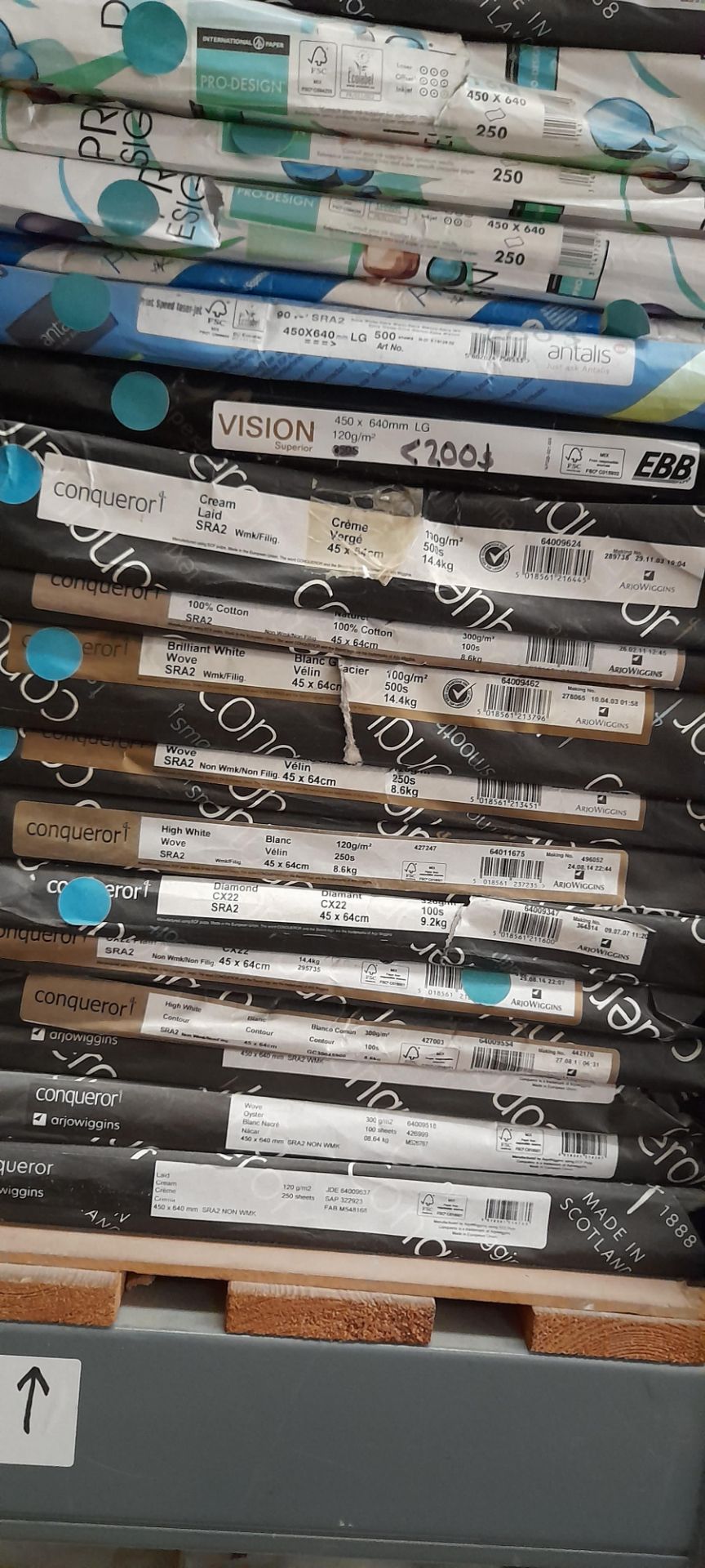 Large quantity of paper stock to racking - Image 11 of 13