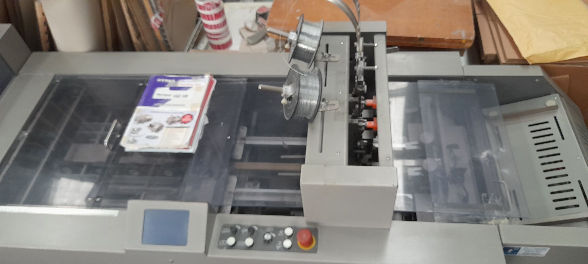 Horizon Booklet maker comprising FC-20A trimmer, Serial number 002035 SPF-20A stitcher & folder - Image 8 of 19