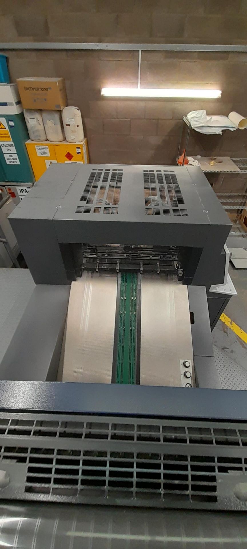 Heidelberg Speedmaster XL75-5+L-C five colour & coating unit, Oversized B2 lithographic printing pre - Image 27 of 46