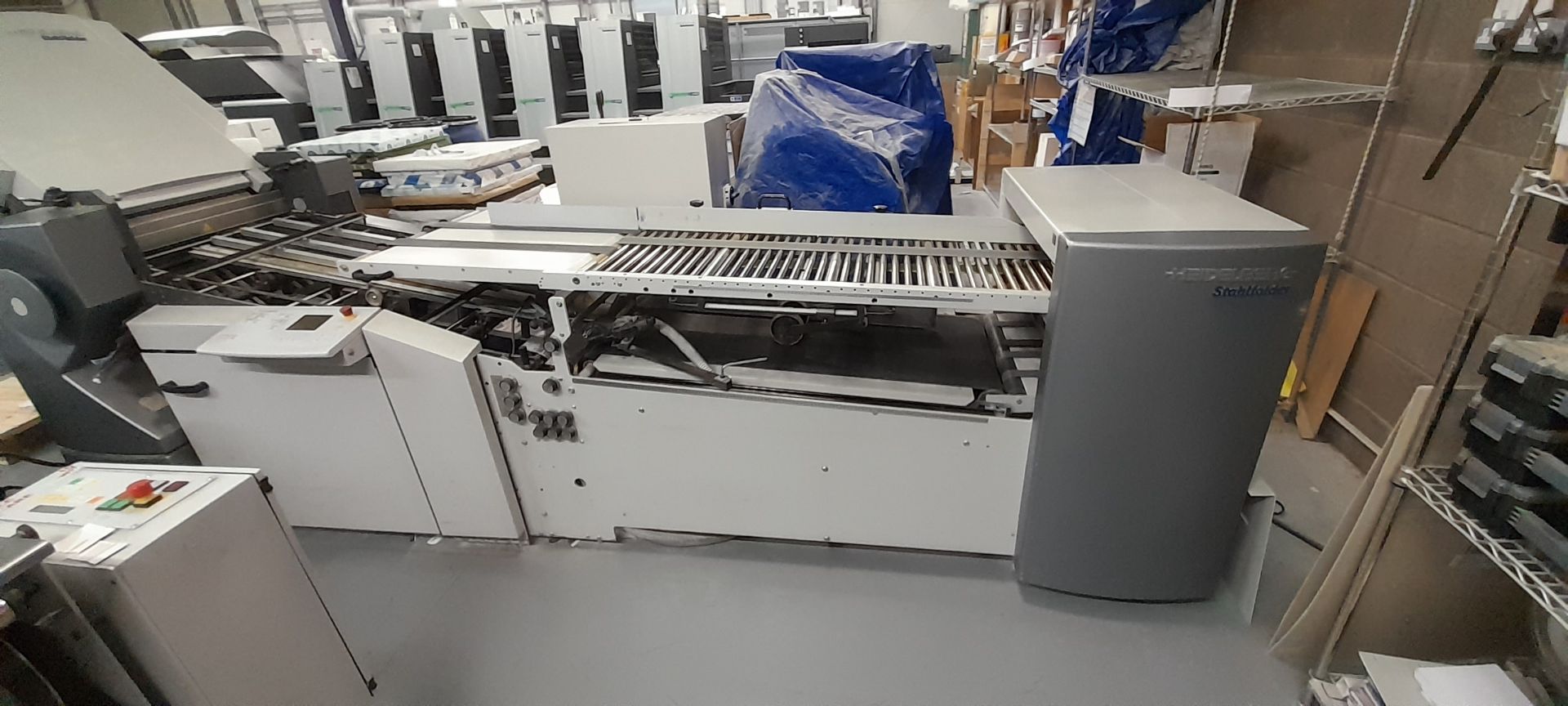 Heidelberg Stahl folder with VSA-66 stacker unit, Serial number FHDDAO-00370 (2005) Product No. - Image 4 of 19