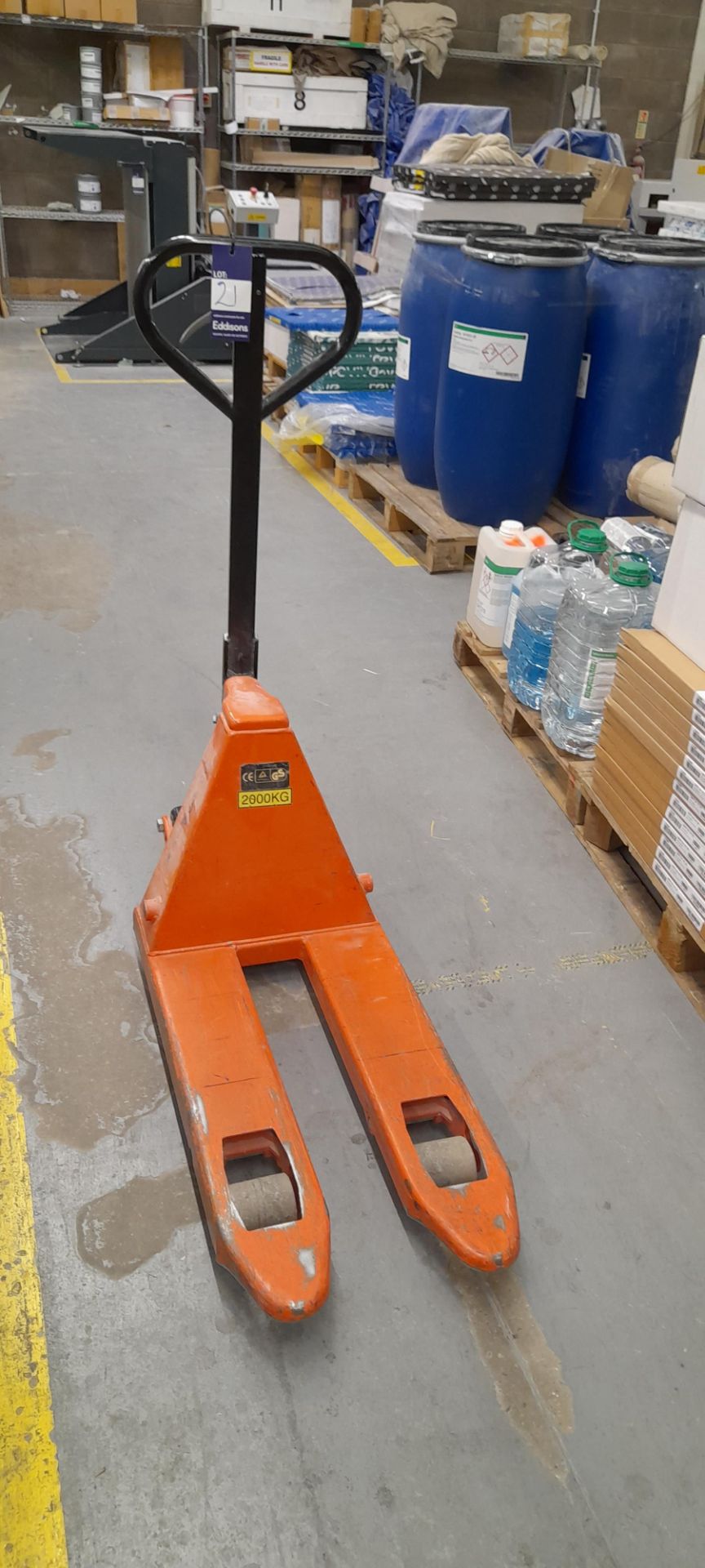 2000kg Hand hydraulic pallet truck