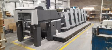 Heidelberg Speedmaster XL75-5+L-C five colour & coating unit, Oversized B2 lithographic printing pre