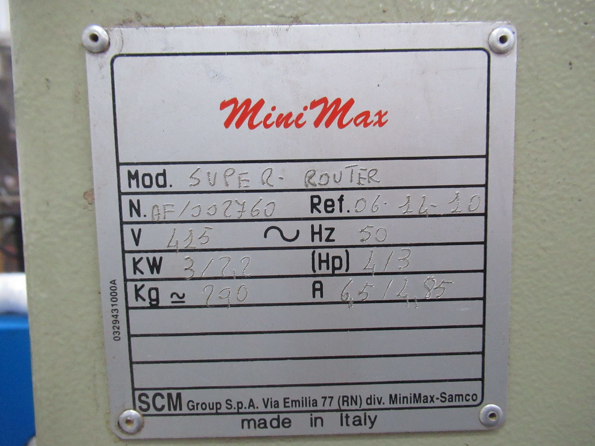 SCM MiniMax Super-Router - Image 7 of 8