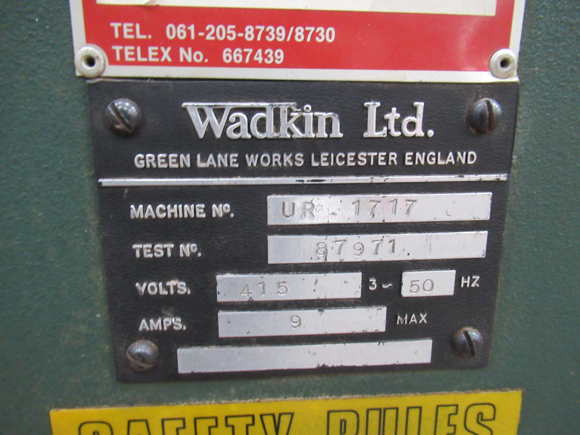 Wadkin UR1717 Router - Image 5 of 5