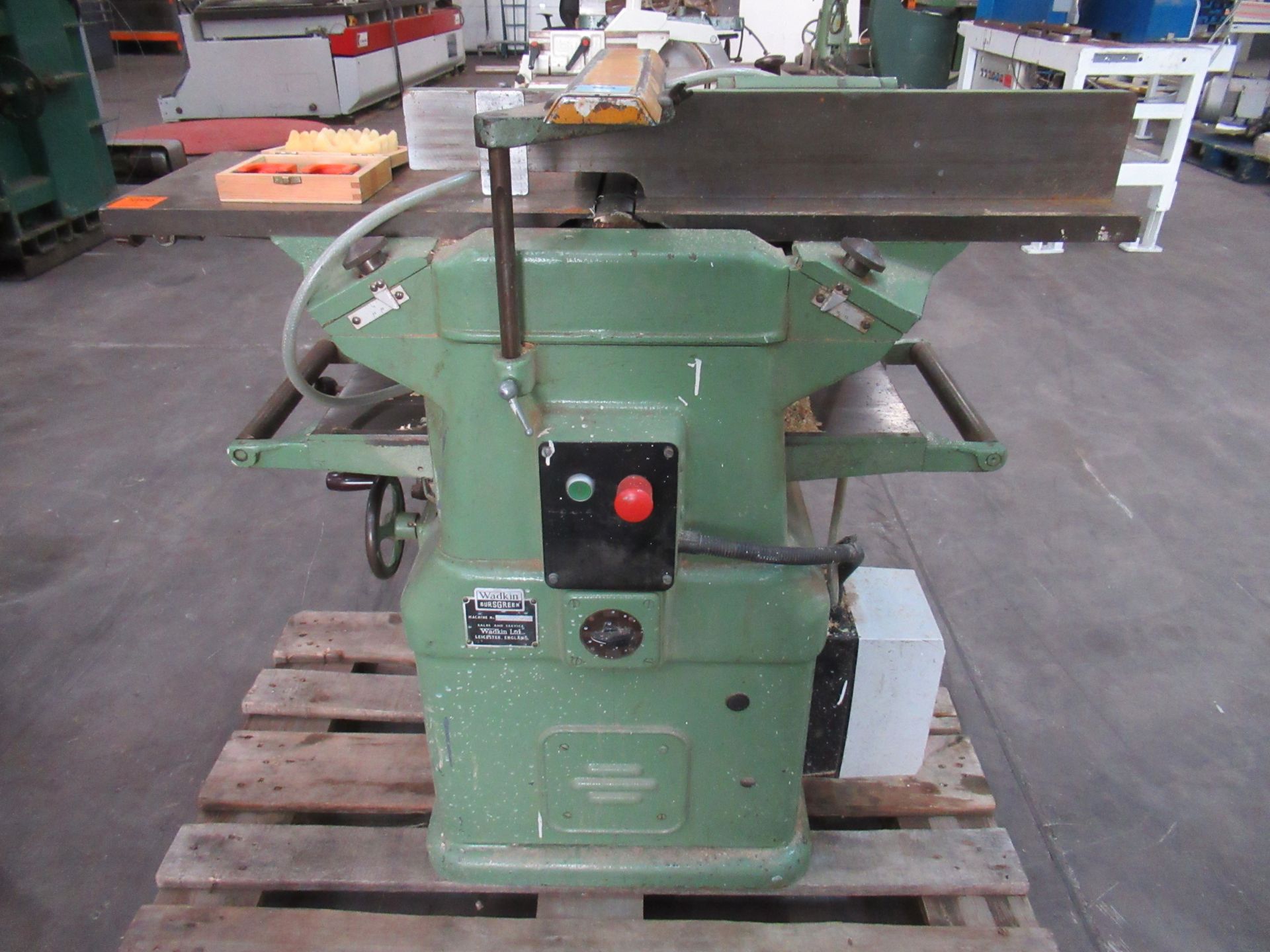 A Wadkin 12X7 BAO/S Planer-Thicknesser - 3ph - Image 2 of 7