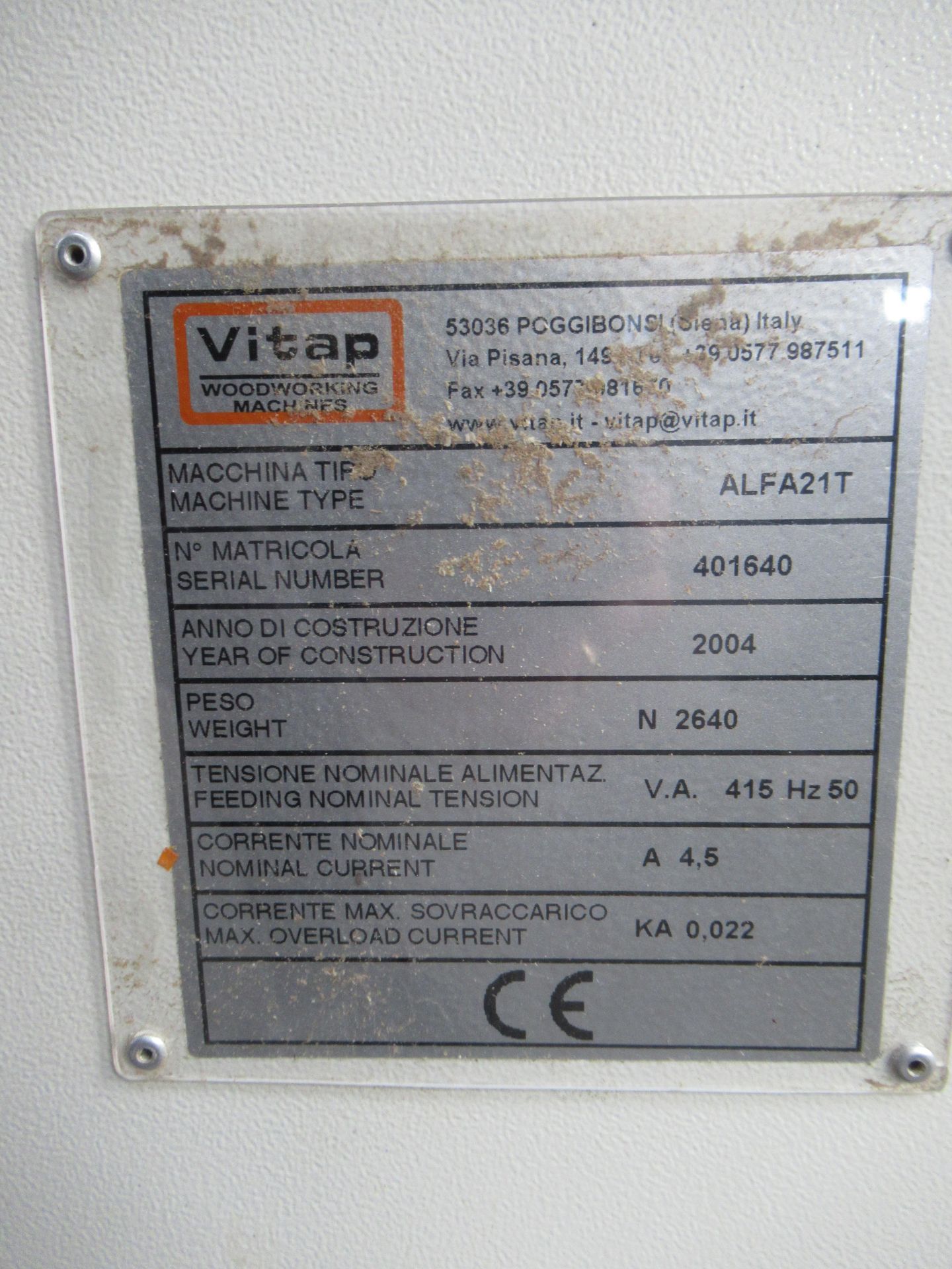 A Vitap Multi-Borer - 415V - Image 7 of 7