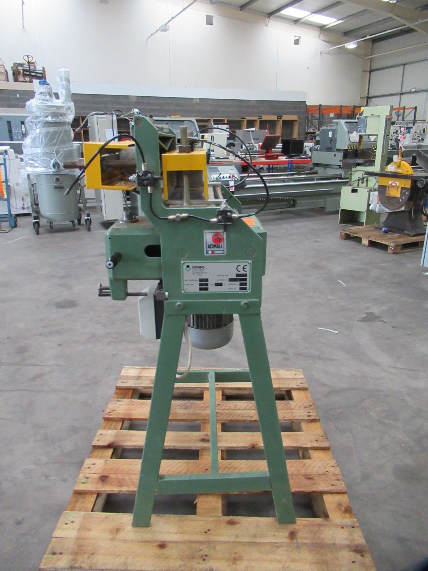 Omec 650-M Dovetail Machine - 3ph - Image 2 of 6