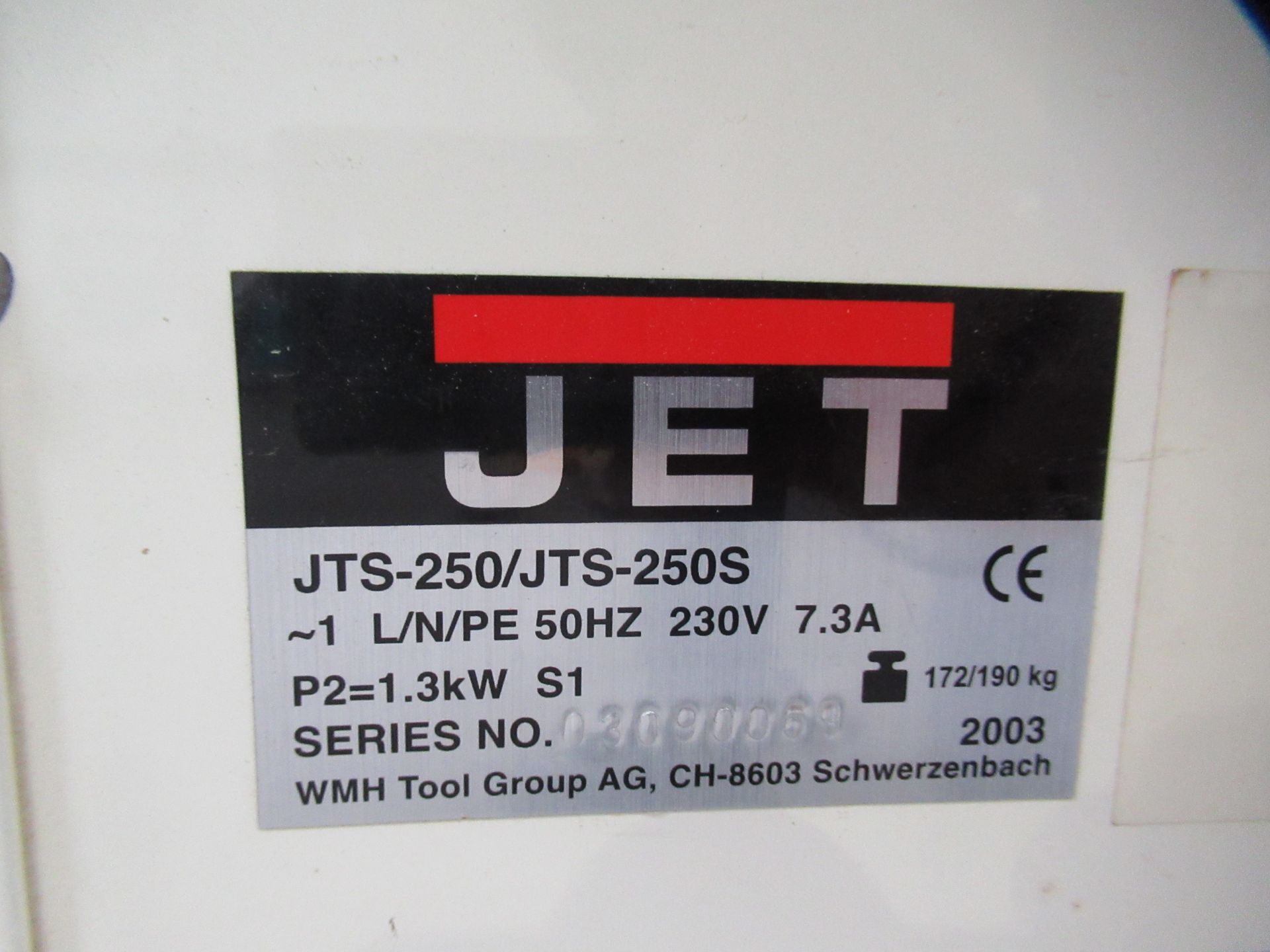Jet JT5-250 Table Saw with Micro Glide Precision Rip Fence - 230V - Image 5 of 7