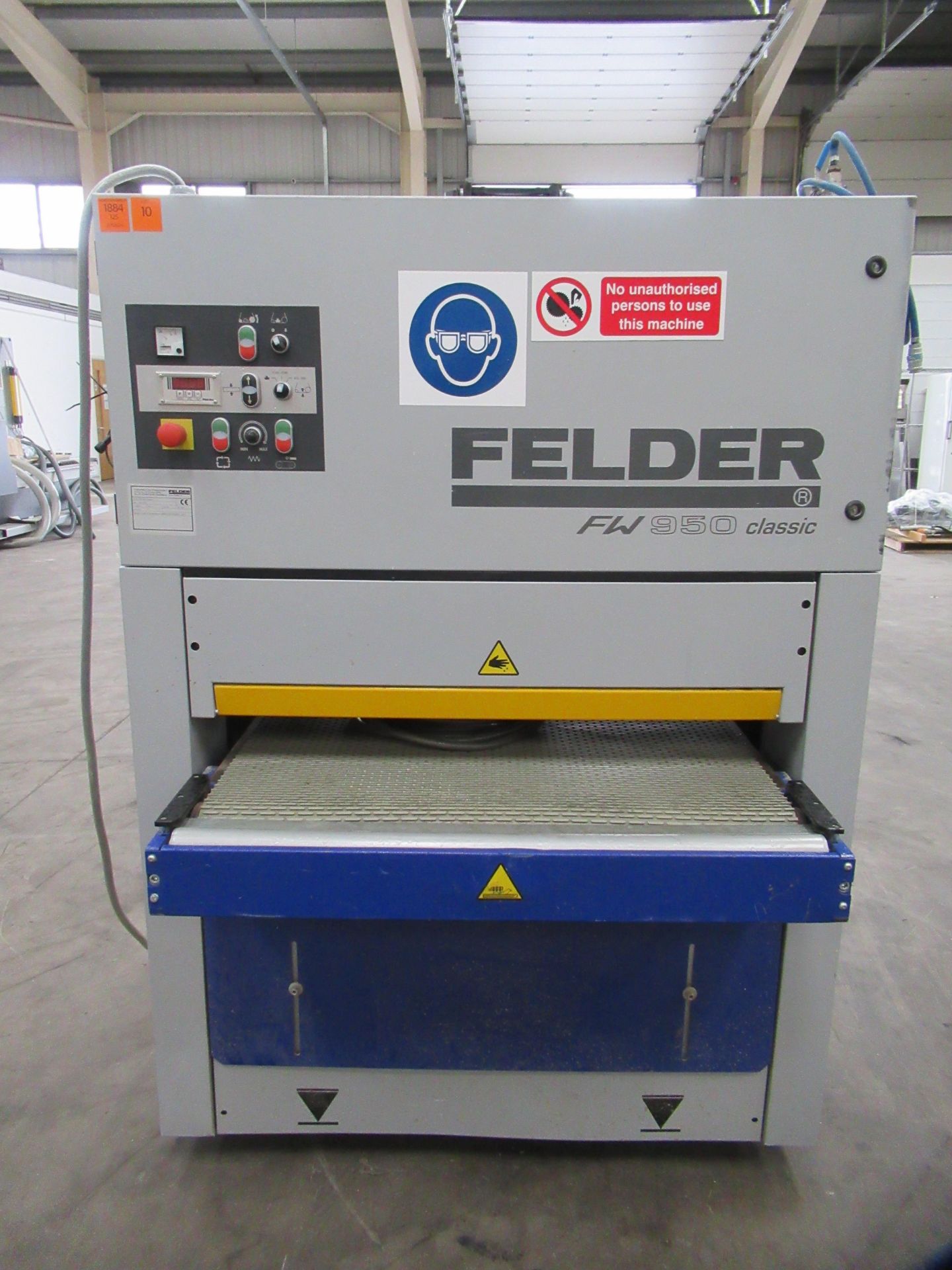 Felder FW950 Classic Horizontal Belt Sander - 3ph