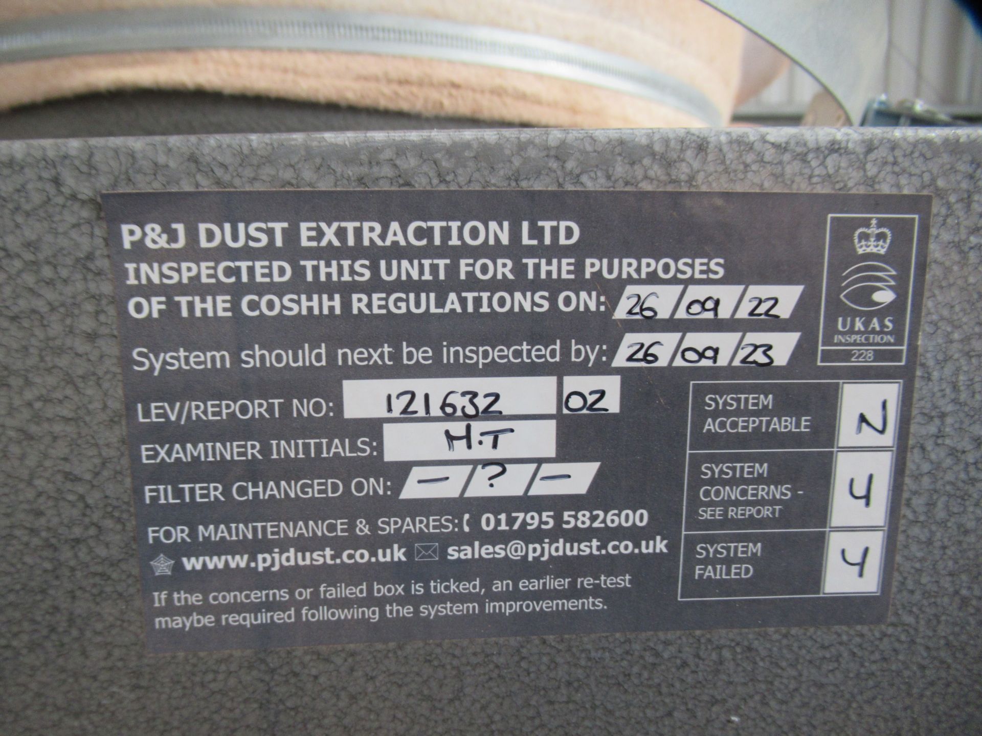 Four-Bag Dust Extraction Unit - 3ph - Image 3 of 6