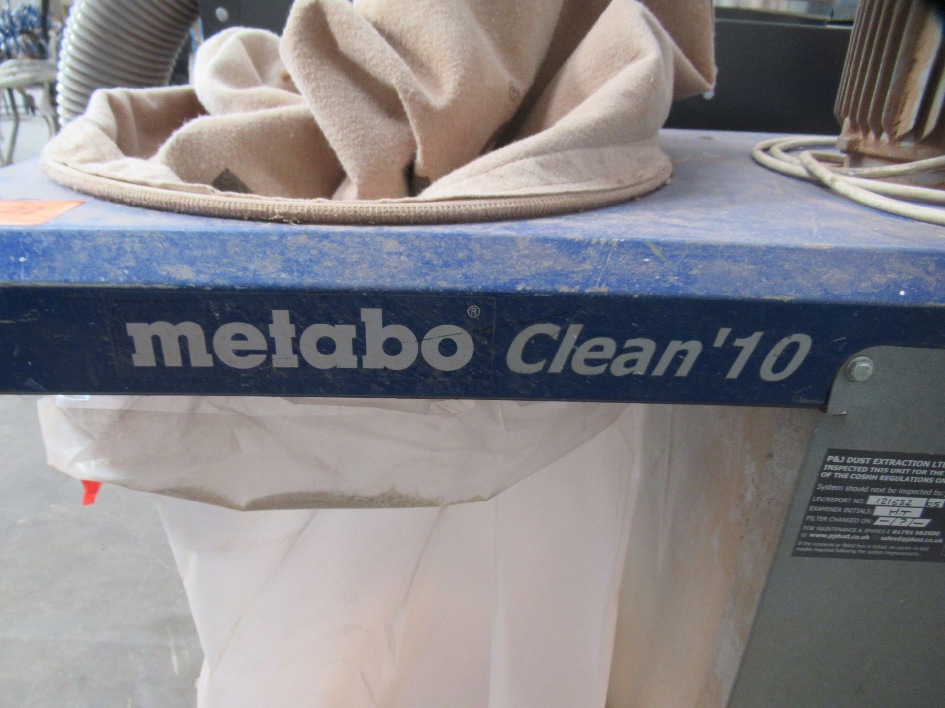 Metabo Clean'10 Single-Bag Mobile Dust Collector - 230V - Image 3 of 4