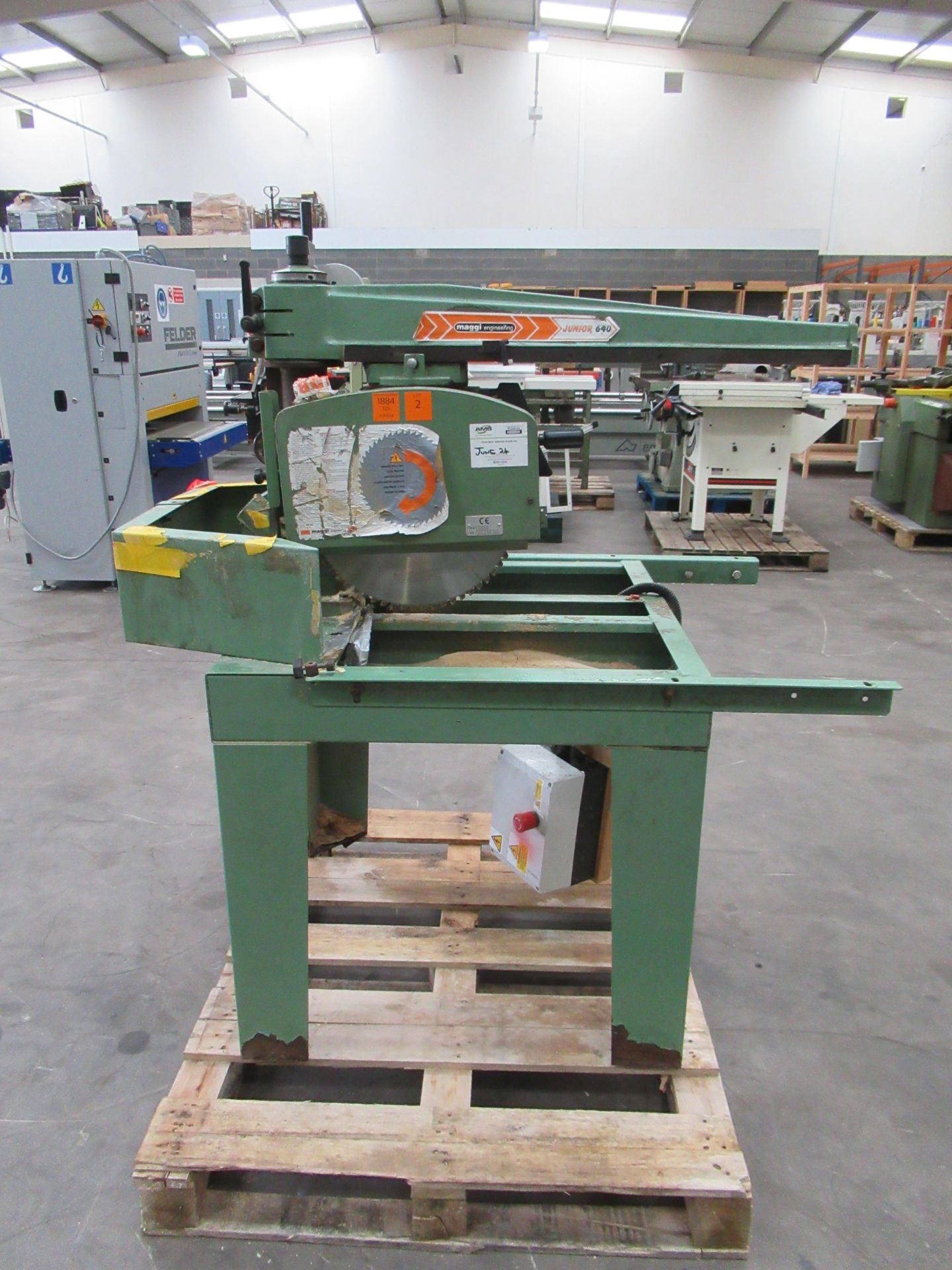 Maggi Junior 640 Radial Armsaw - 3ph - Bild 2 aus 7