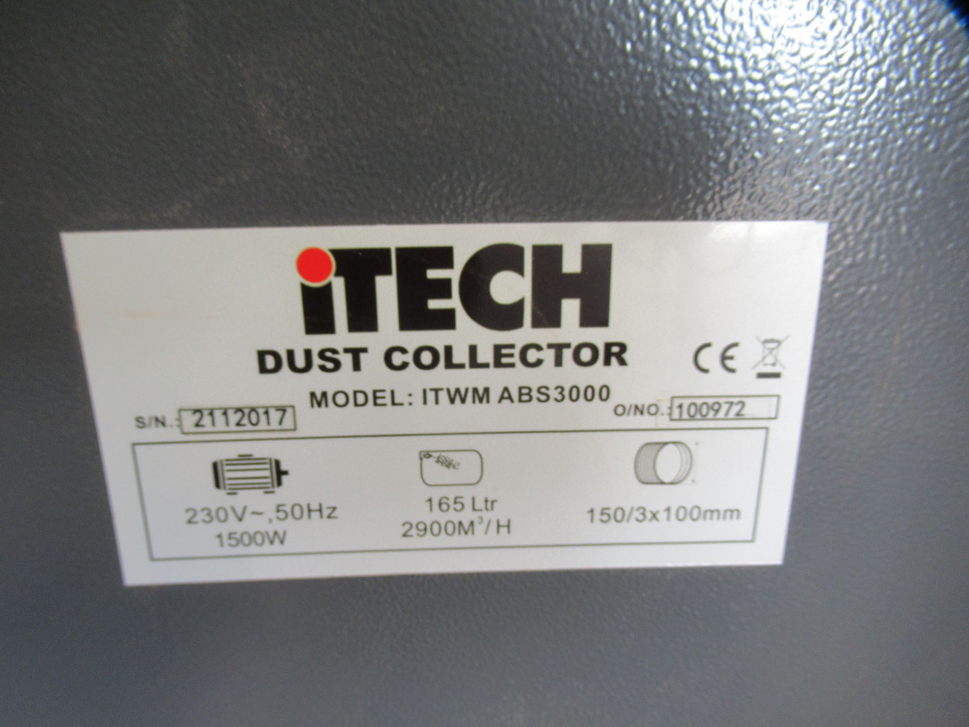 iTech Single-Bag Mobile Dust Collector - 230V - Image 5 of 5