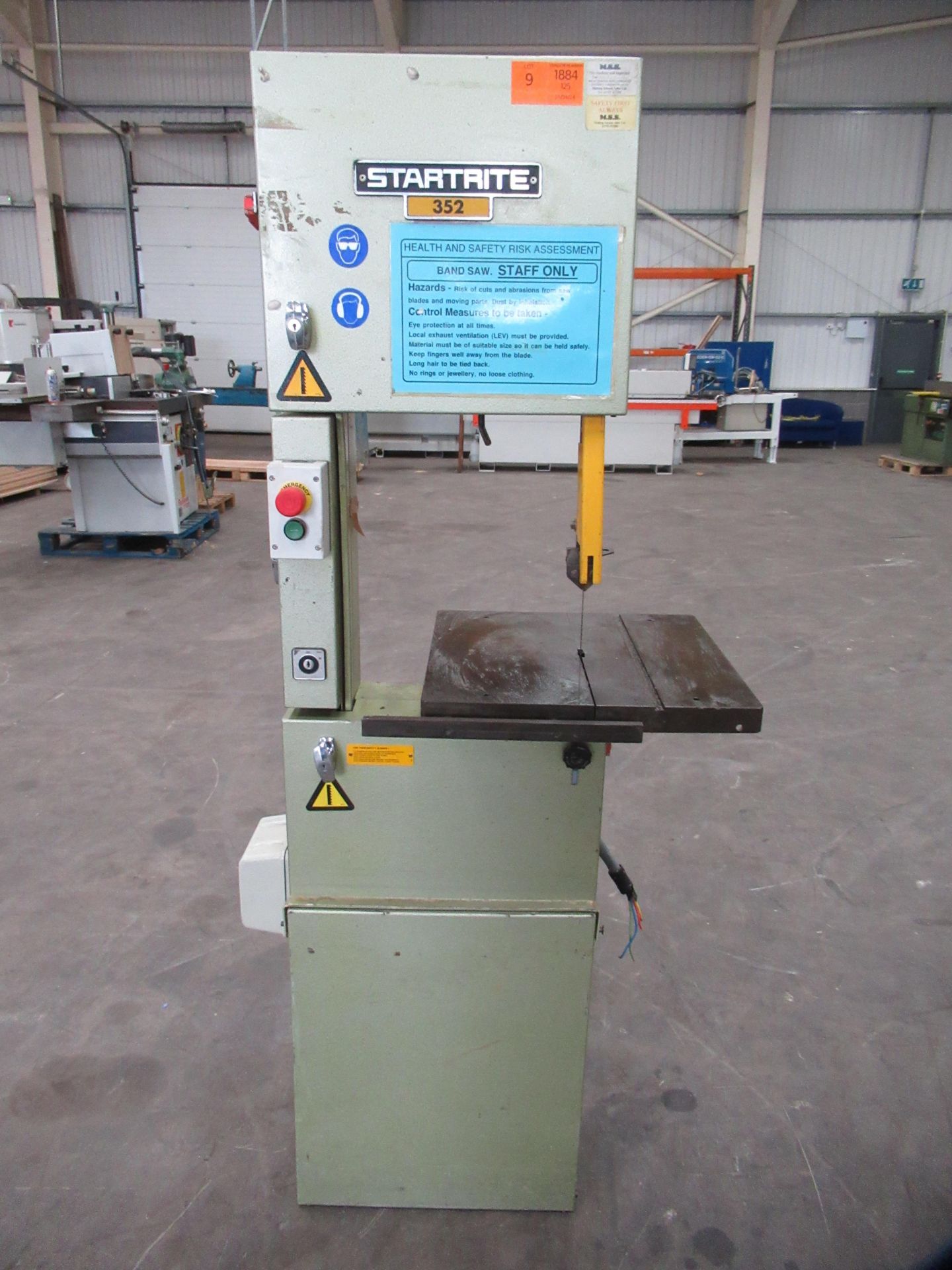 Startrite 352 Vertical Bandsaw - 3ph