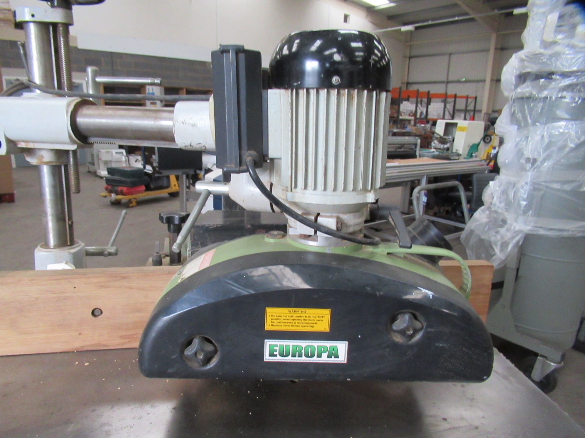 1 1/4" Spindle Moulder 4 Speed 4kW 415V with Powerd Roller Feed - Image 2 of 9
