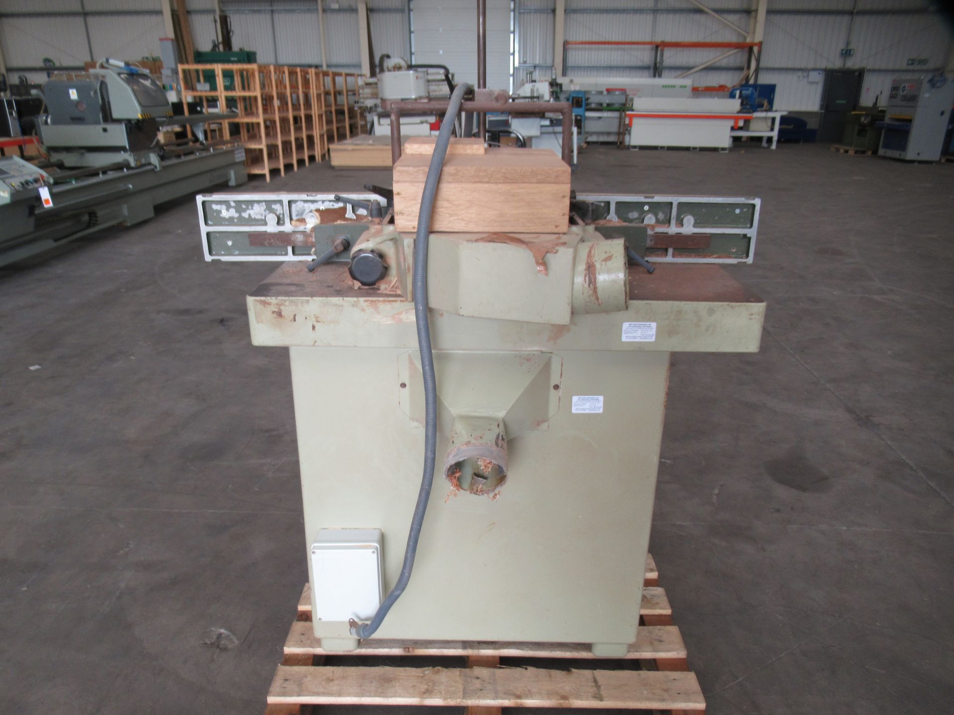 SCM T110 Spindle Moulder with Whitehall Moulding Head - Image 3 of 8
